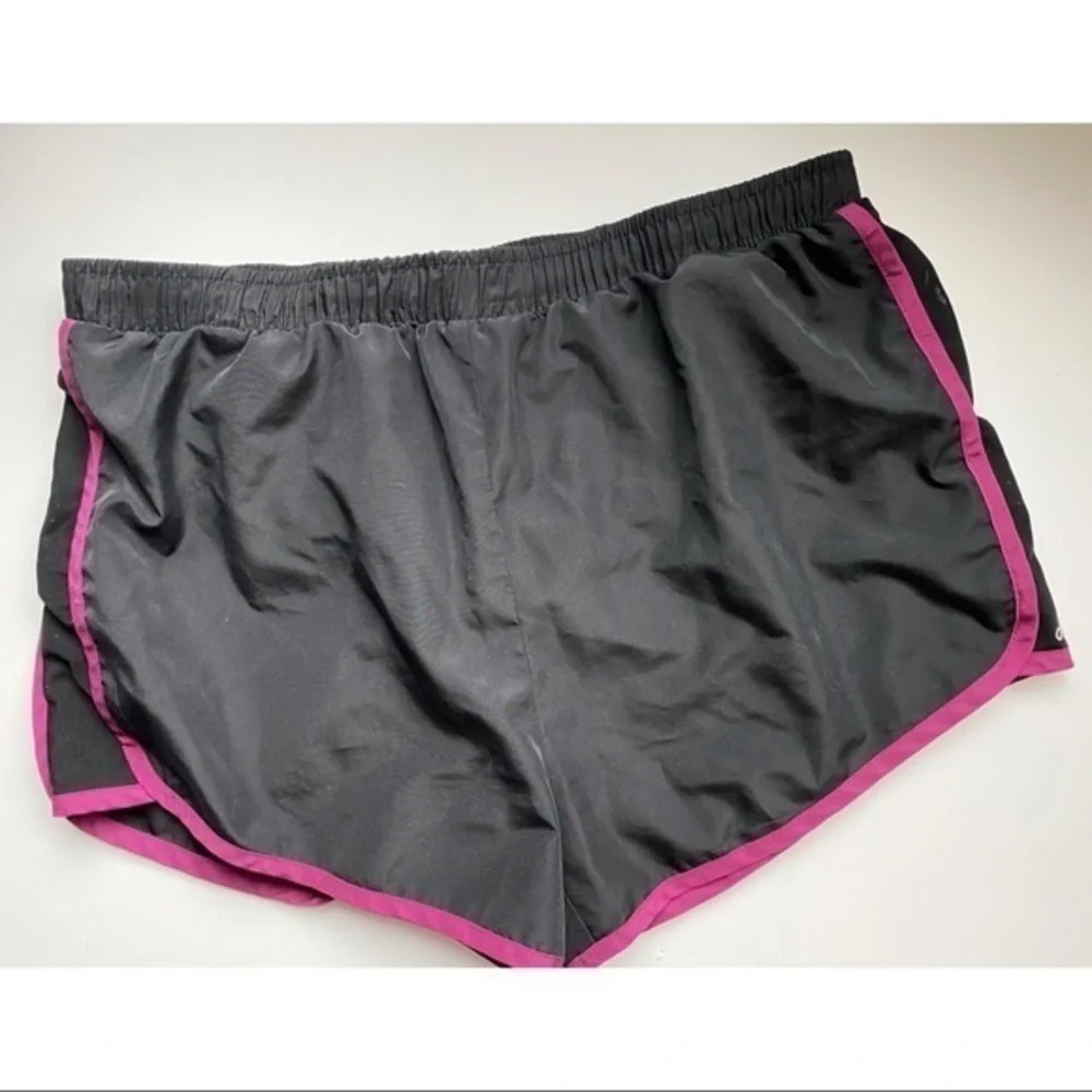 Alo • Black Purple Trim Running Shorts